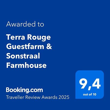 Terra Rouge Guestfarm & Sonstraal Farmhouse Koës Zewnętrze zdjęcie